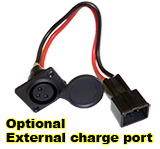 External charge port