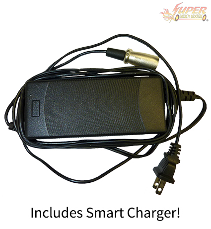 Includes smart charger!