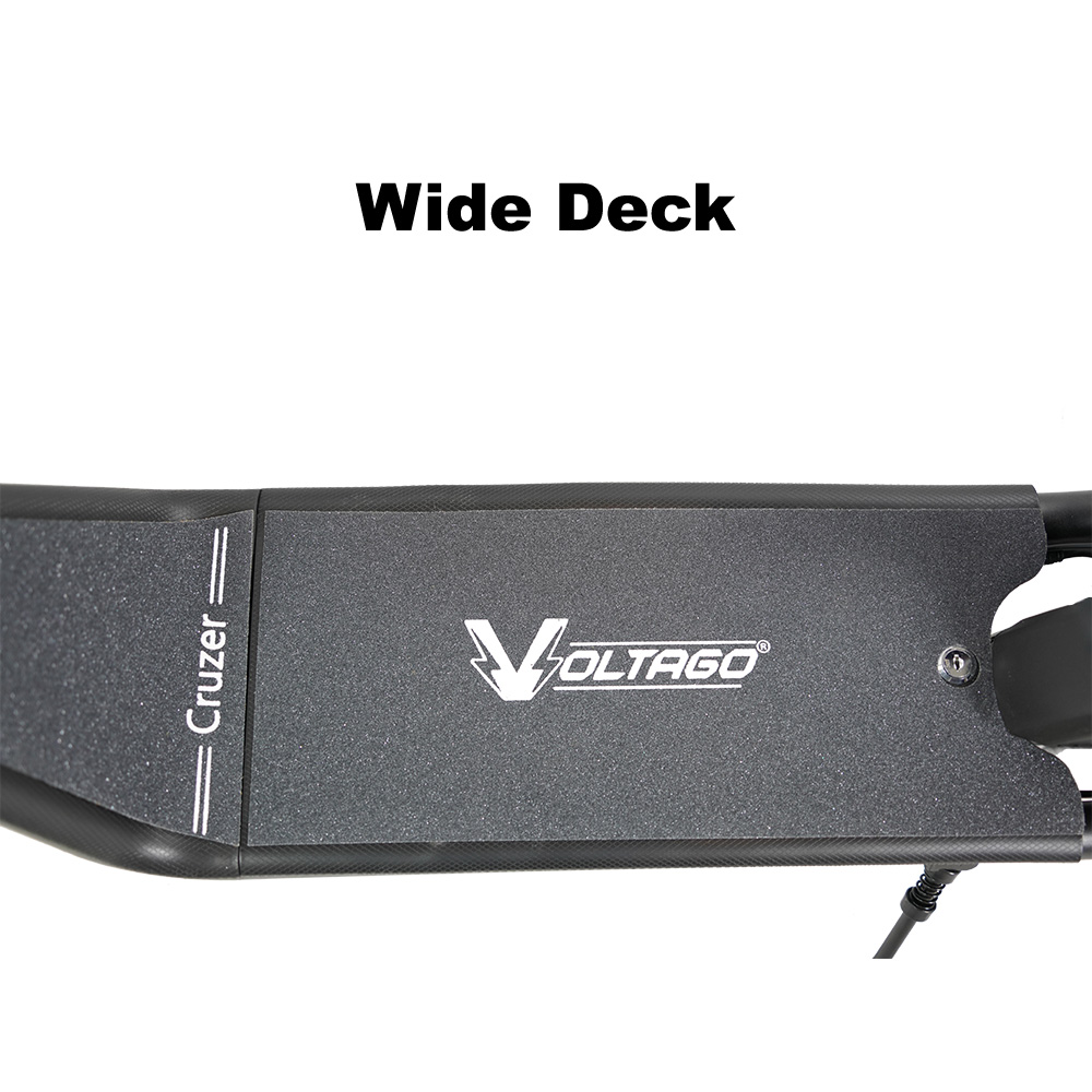 Wide deck